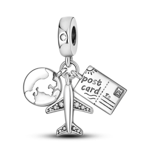 Globe Trotter Charm